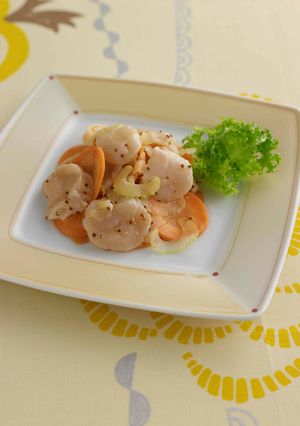 簡単！シンプル！ホタテとにんじんのマリネ-レシピのメイン写真