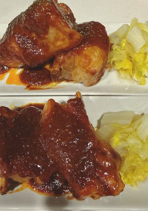 スペアリブ〜BBQ風ソース〜煮込み-レシピのメイン写真