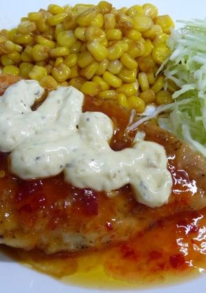 「けん」風なチキン南蛮ステーキ-レシピのメイン写真
