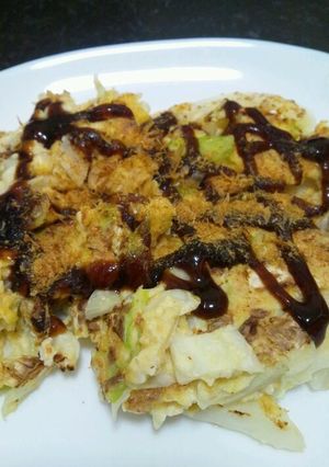 満腹 お好み焼き *ダイエット中に*-レシピのメイン写真