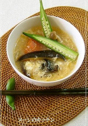 ♪旬の野菜たっぷりサンラータン♪-レシピのメイン写真
