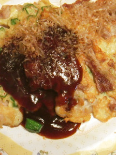 おくらお好み焼き カリっトロっ!-レシピのメイン写真