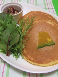 かぼちゃのパンケーキ-レシピのメイン写真