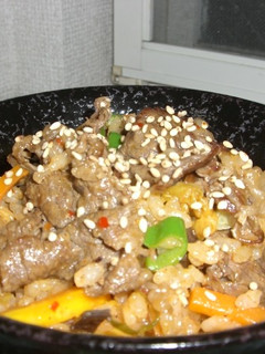 時間がない時のキムチご飯(炊き込みご飯)-レシピのメイン写真
