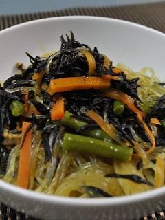ヒジキと春雨の和風カレー煮-レシピのメイン写真