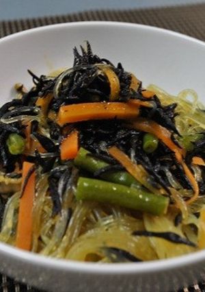ヒジキと春雨の和風カレー煮-レシピのメイン写真