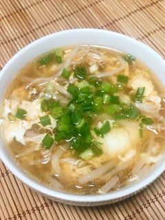 もやしと卵の食べるピリ辛スープ★-レシピのメイン写真