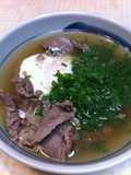 大阪名物・肉吸い/関西風うどん出汁