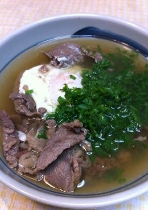 大阪名物・肉吸い/関西風うどん出汁-レシピのメイン写真