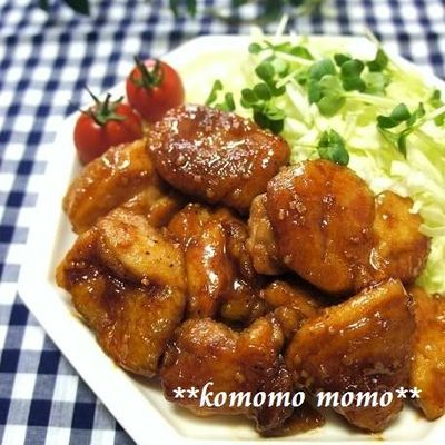 こってり照り照りっ！◇てりやきチキン◇ by komomoもも