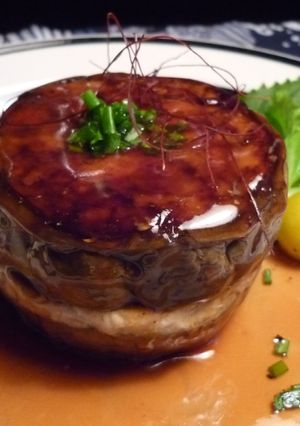 茄子で主役～∵お豆腐との重ね焼き！-レシピのメイン写真