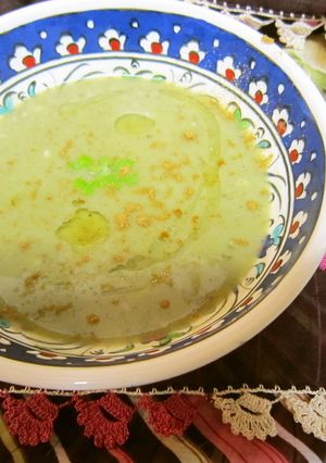 そら豆のポタージュ (モロッコ)-レシピのメイン写真