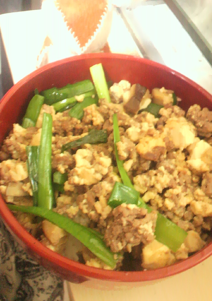 和風肉豆腐炒め-レシピのメイン写真