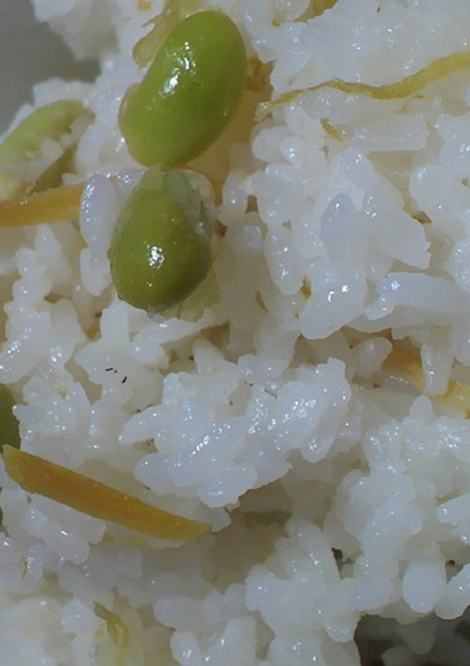 しょうが&枝豆のごはん☆-レシピのメイン写真