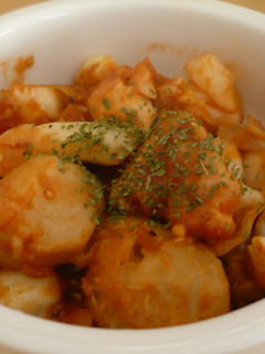 里芋と鶏肉のトマト煮込み-レシピのメイン写真