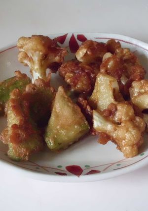 カリフラワー、オイスターソース味の唐揚げ-レシピのメイン写真