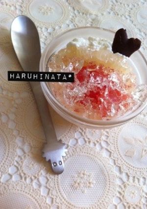 ♡さわやかグレープフルーツムース♡-レシピのメイン写真