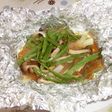 きのことピーマンのホイル焼き