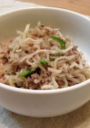 超簡単！切干大根とひき肉炒め-レシピのメイン写真