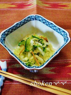 キャベツ&胡瓜&スルメのお漬け物♪-レシピのメイン写真