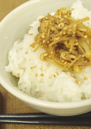 ごま油香る えのきなめたけ！-レシピのメイン写真