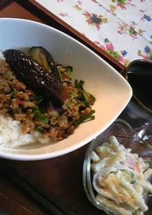 担々肉みそどん-レシピのメイン写真