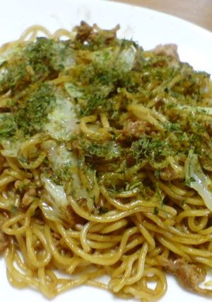 即席焼きそば～美味しく食べるコツ-レシピのメイン写真