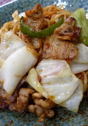 新潟名物！イタリアンのアレンジ焼きそば-レシピのメイン写真