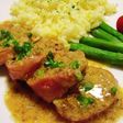 豚ヒレ肉のソテー《マスタードソース》♪