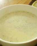 牛蒡パウダーでお手軽！レンジでスープ