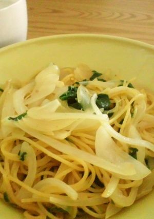 にんにくマヨネーズソースで和風パスタ-レシピのメイン写真