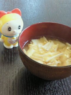 かんぴょうの味噌汁☆卵とじ-レシピのメイン写真