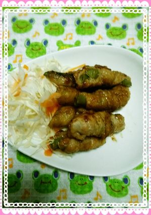 豚肉のロール巻き-レシピのメイン写真