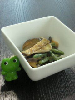 茄子といんげんの味噌炒め-レシピのメイン写真