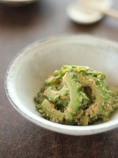 ゴーヤの酢味噌おかか和え-レシピのメイン写真