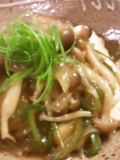 豆腐ステーキ☆きのこあんかけ-レシピのメイン写真