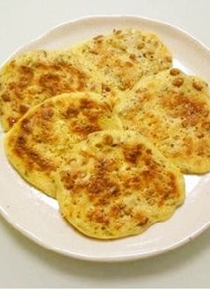 手づかみ離乳食☆納豆おやき-レシピのメイン写真