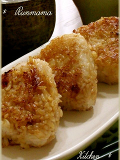 ✽わが家の焼きおにぎり✽-レシピのメイン写真