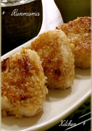 ✽わが家の焼きおにぎり✽-レシピのメイン写真