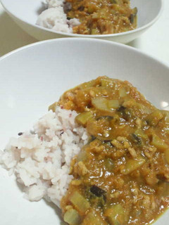 茄子入りひき肉カレー-レシピのメイン写真