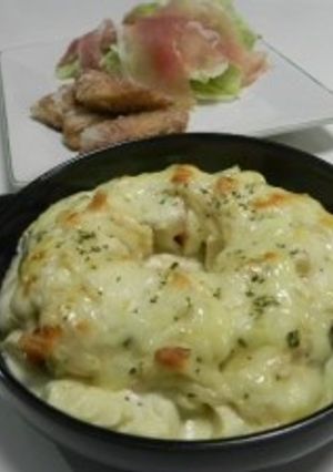 はなの舞豆冨のふわふわチーズ焼き再現！！-レシピのメイン写真