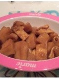 はんぺんと油あげの甘辛煮-レシピのメイン写真