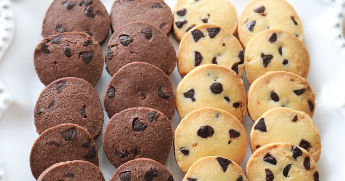 サクサク♬チョコチップクッキー⁂ by nyonta 【クックパッド】 簡単