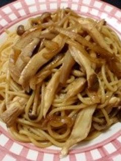 キノコの和風パスタ(山椒風味)-レシピのメイン写真