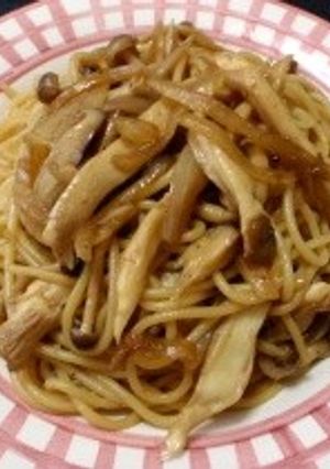 キノコの和風パスタ(山椒風味)-レシピのメイン写真