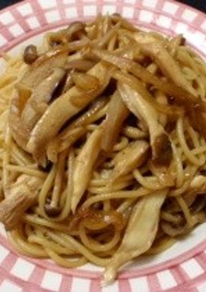 キノコの和風パスタ（山椒風味）-レシピのメイン写真