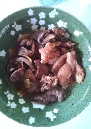 超かんたん！鶏もつ煮-レシピのメイン写真