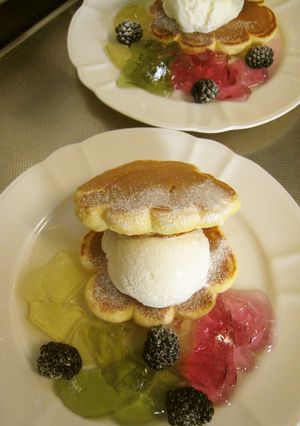 夏の思い出パンケーキ～貝殻拾い～-レシピのメイン写真