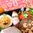 茹で卵deハロウィンかぼちゃ★キャラ弁に