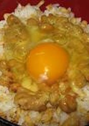 天かすで納豆卵丼-レシピのメイン写真